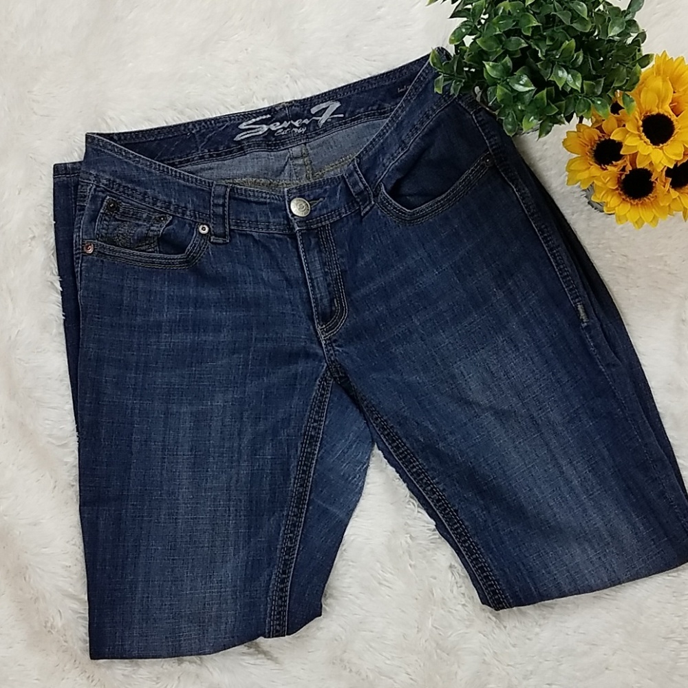 Seven7 Luxe Bootcut Jeans - Picture 1 of 4